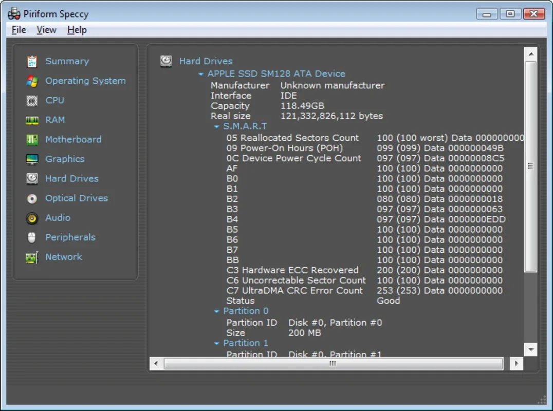 Speccy - System Information for Windows: Your Complete PC Health Checkup