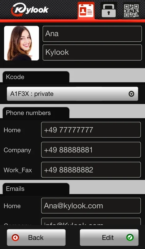 Kylook for Android - Manage and Sync Contacts Easily