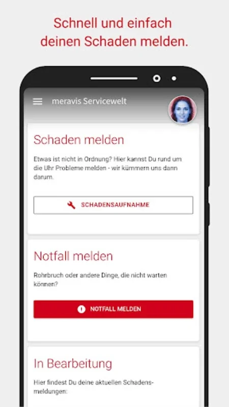 meine.meravis - Die Service-Ap for Android: Streamlined Rental Management