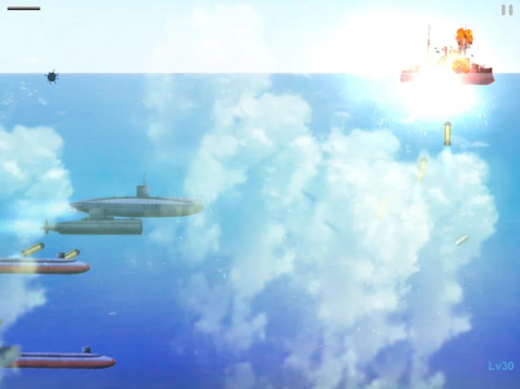 Submarine War for Android - Skill - Based Global Competition