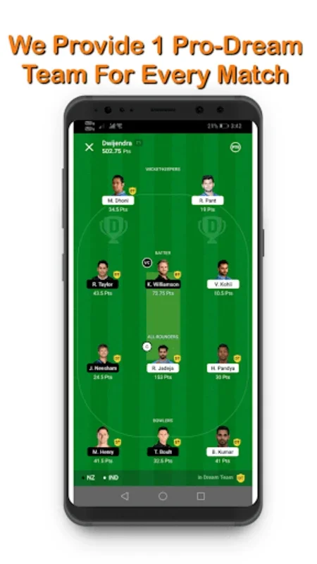 My Dream Cricket Circle- Pro11 for Android: Unbeatable Cricket App