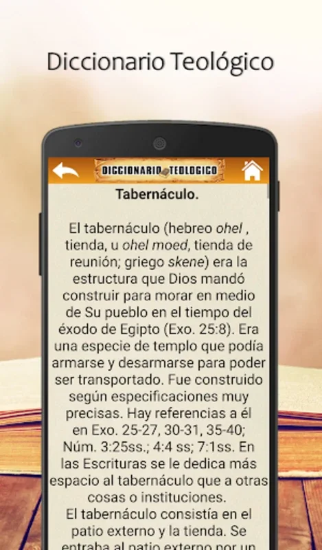 Diccionario Teológico for Android - Explore New Testament Theology