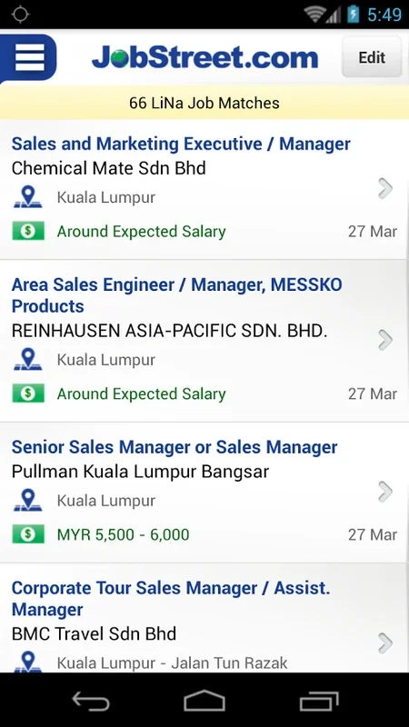 JobStreet for Android - Find Jobs in Asia