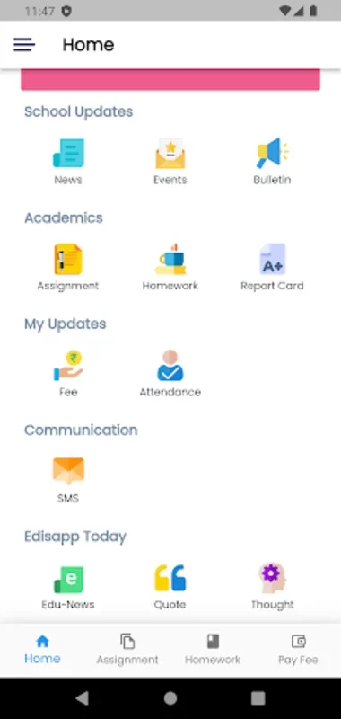 St. Francis Convent School for Android - Enhanced Communication