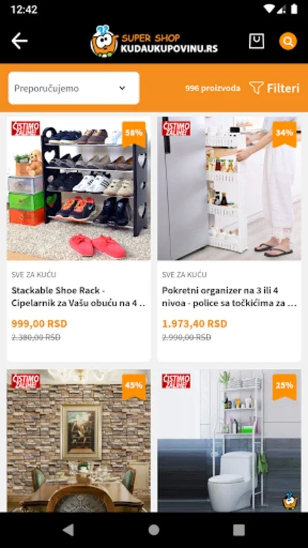 Kudaukupovinu for Android - Enhance Shopping in Serbia