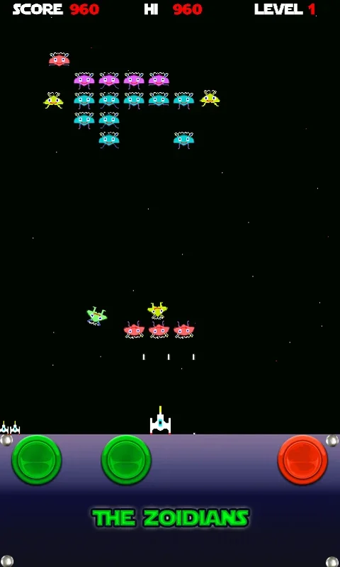 Zoidians for Android - Thrilling Space Shooter