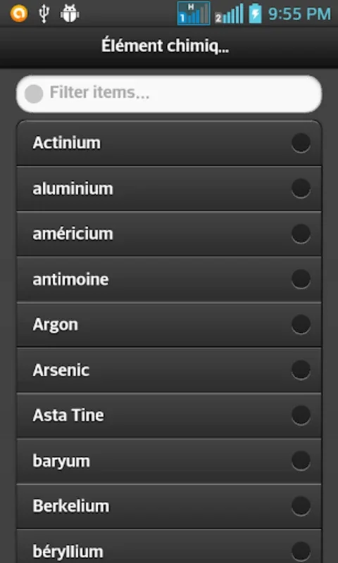 dictionnairechimiqueaps for Android: Comprehensive Chemistry Terms