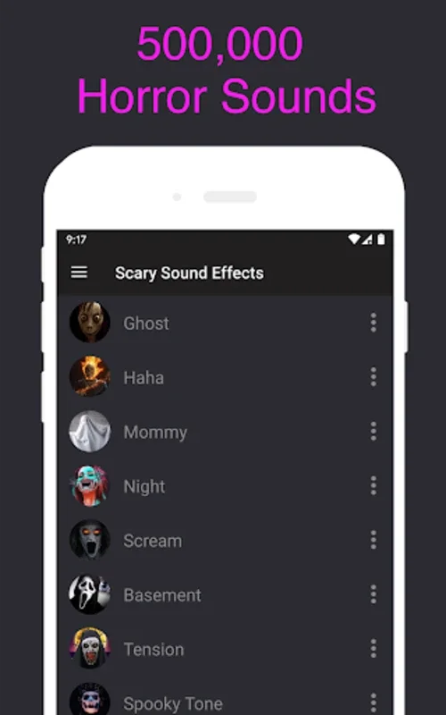 Scary Sound Effects - Ghost for Android: Over 100 Horror Sounds