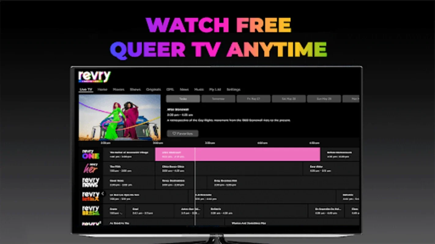 Revry for Android - Stream Diverse LGBTQ+ Content