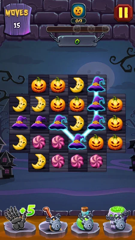 Halloween Witch Connect for Android - Engaging Puzzle Fun