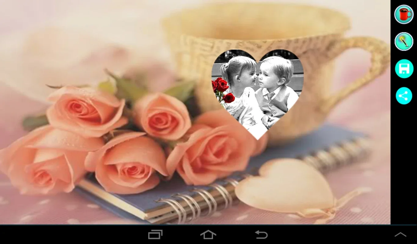 Coffee Cup Photo Frame for Android - Add Style to Your Photos