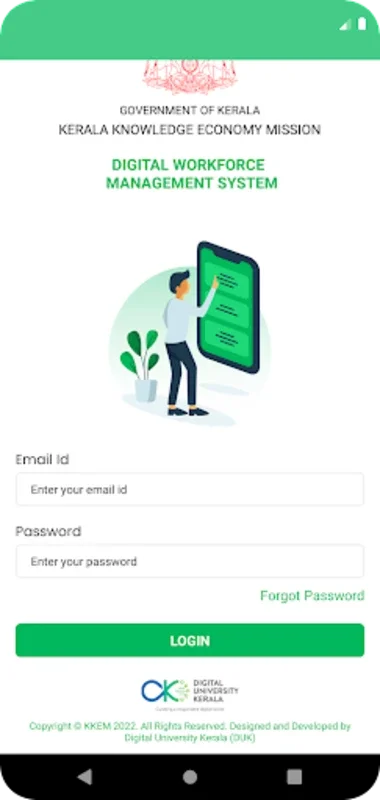 DWMS Connect for Android - Empowering Kerala Job Seekers