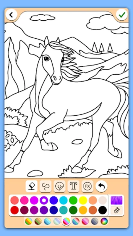 Coloring Book for Girls for Android - Unleash Creativity