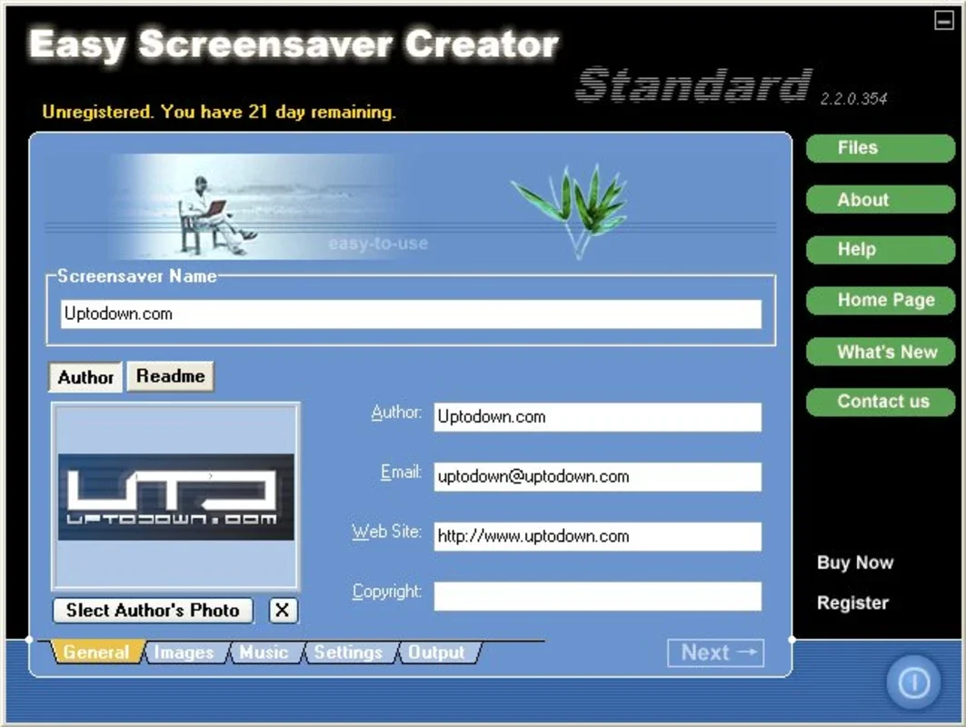 Easy Screensaver Creator Standard Edition for Windows - Create Custom Screensavers