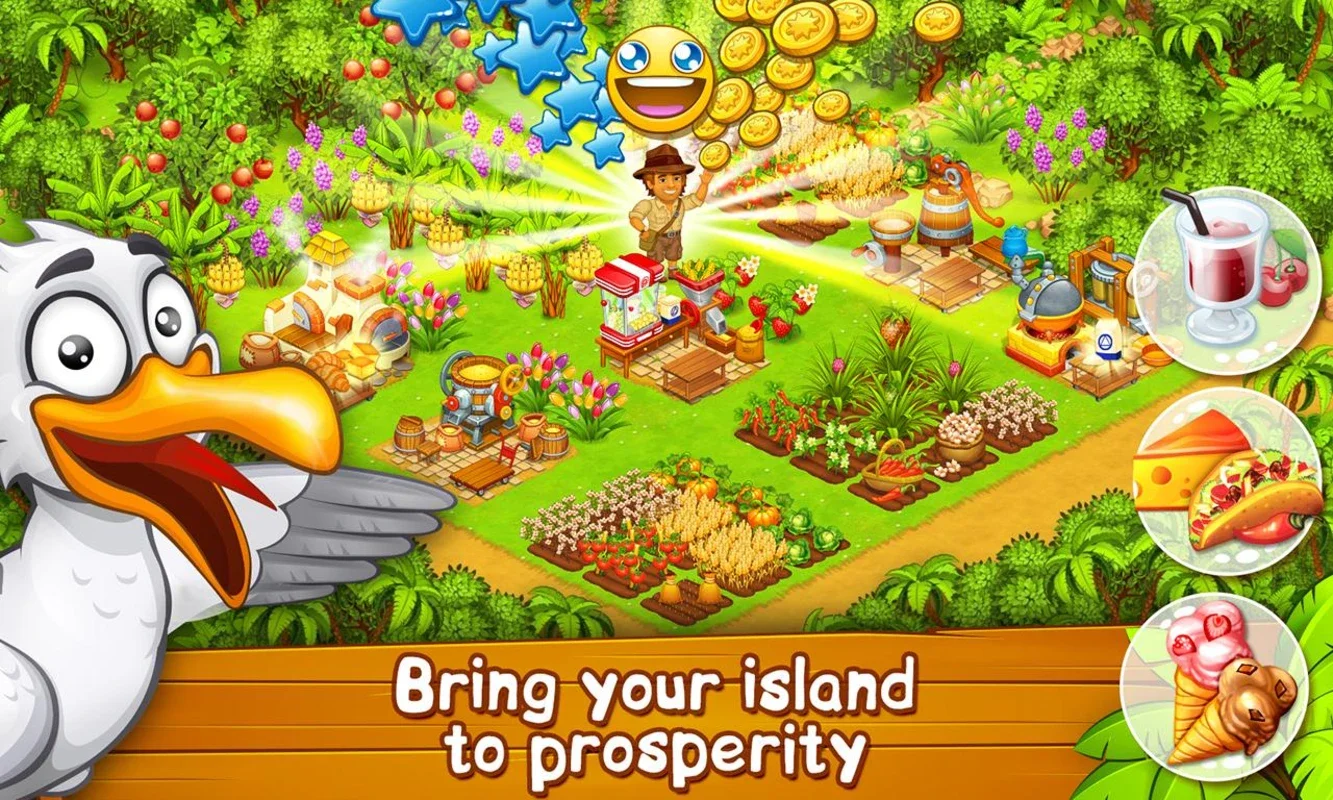 Paradise Day for Android - Tropical Island Building