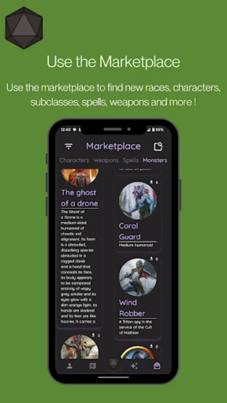 DnCreate - DnD 5e Sheet for Android: Revolutionize Your Game