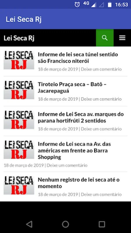 Lei Seca Rj - Resumo Lei Seca for Android: Seamless Navigation