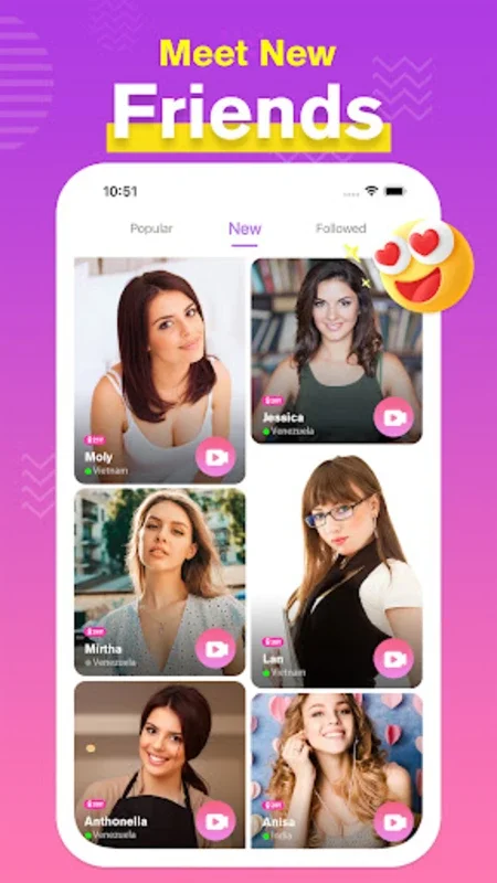 PeachLive - Live Video Chat for Android - Download the APK from AppHuts