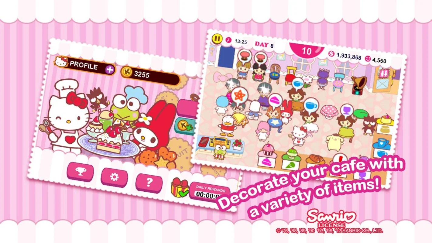 Hello Kitty Cafe for Android - Manage Your Adorable Café