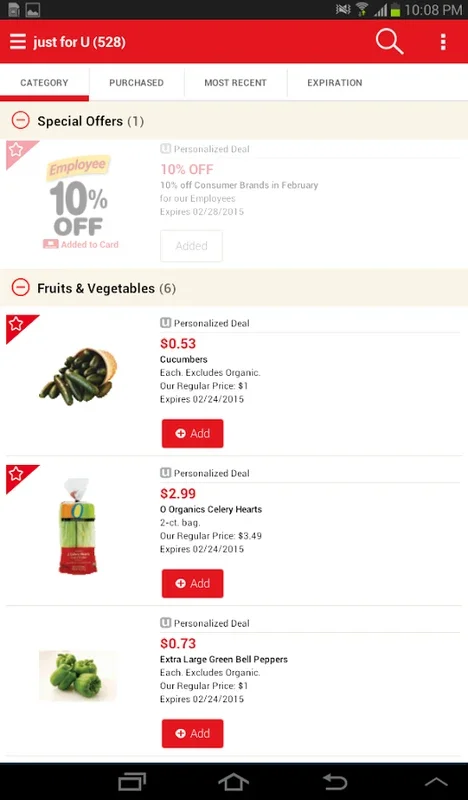 Safeway for Android - Shop and Save with Weekly Discounts