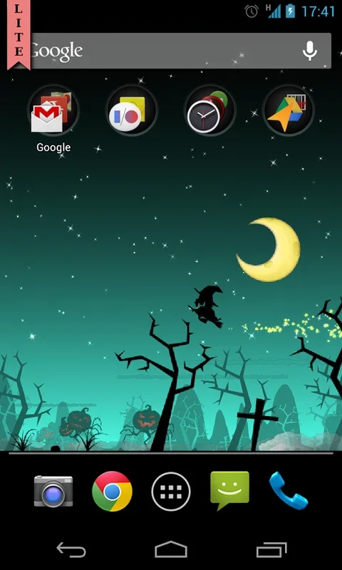 Little Witch Planet Lite LW for Android - Magical Live Wallpaper