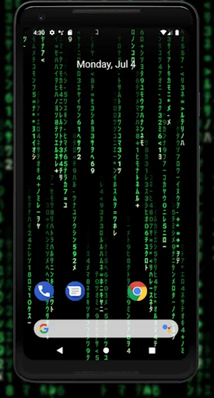 Matrix Live Wallpaper for Android - Customizable Cyber Ambiance