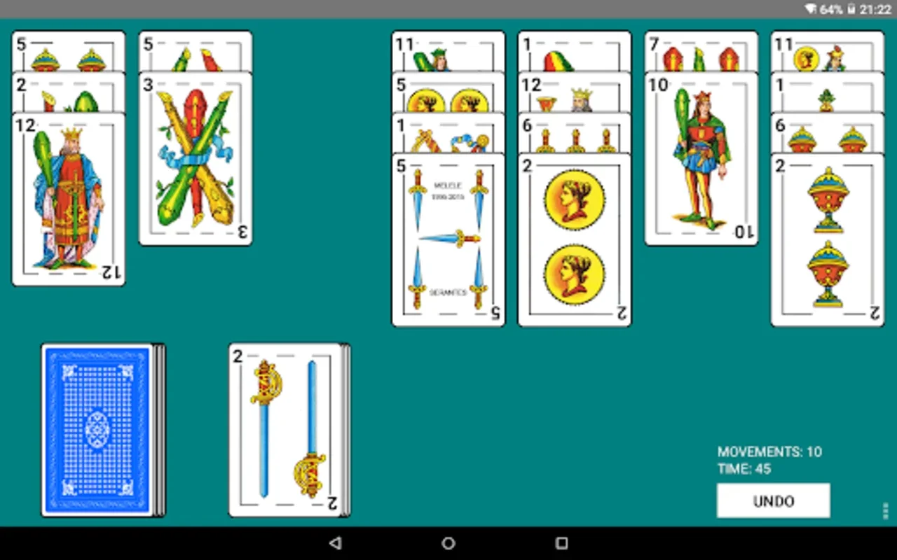 Spanish Golf Solitaire for Android: Customizable Fun