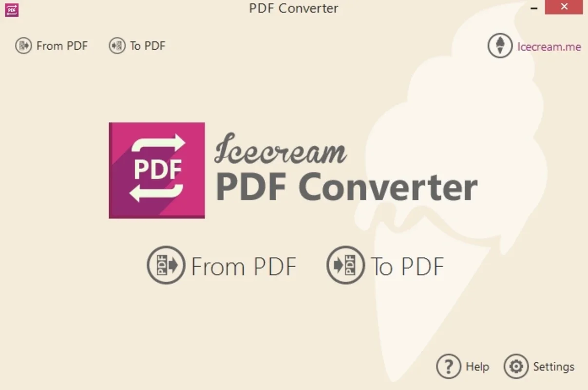 Icecream PDF Converter for Windows - Convert Documents Easily