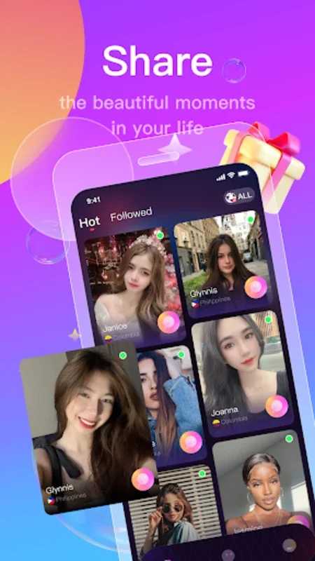 Metis for Android: Share Life's Moments