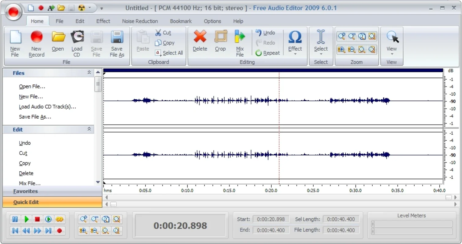 Free Audio Editor for Windows - No Download Fees