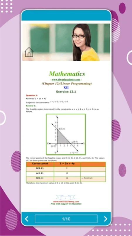 NCERT Solutions Class 12 Maths for Android - Comprehensive Aid