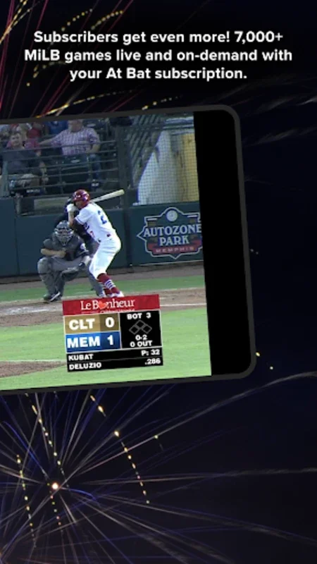 First Pitch for Android - Follow Minor League Baseball