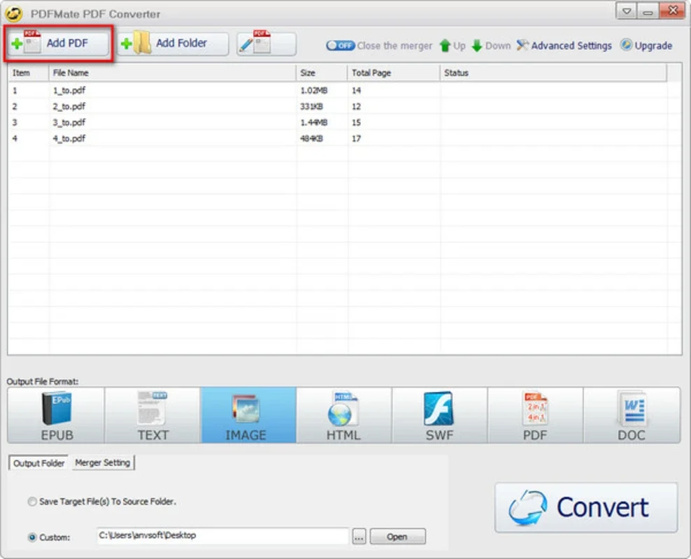 PDFMate PDF Converter Free for Windows - Convert PDF Files Easily