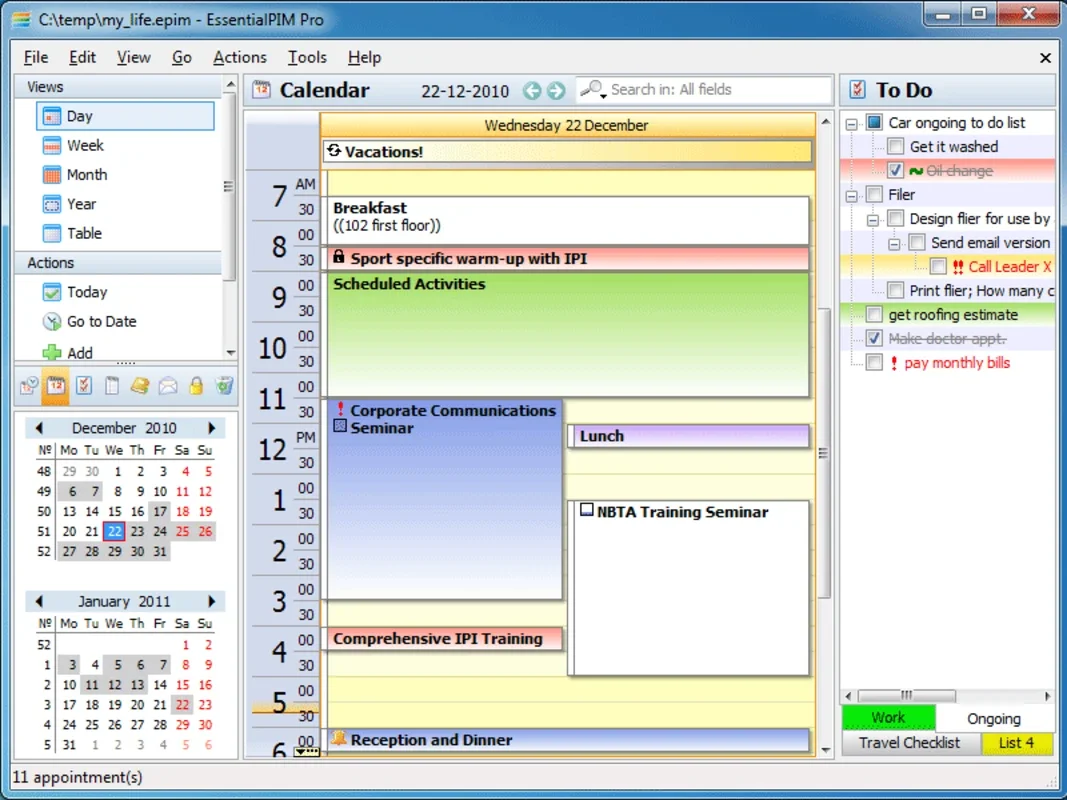 EssentialPIM Free Portable for Windows: A Portable Organizing Solution