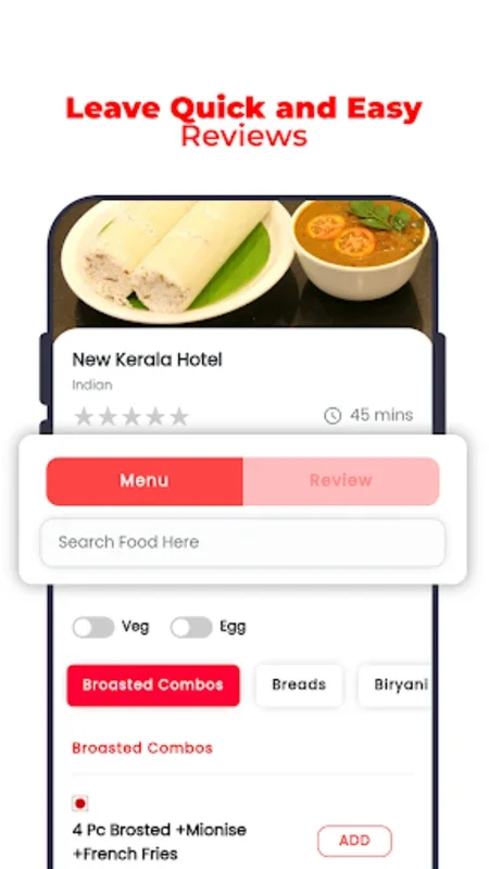 Chopze Food Delivery & Reviews for Android: Convenient Ordering