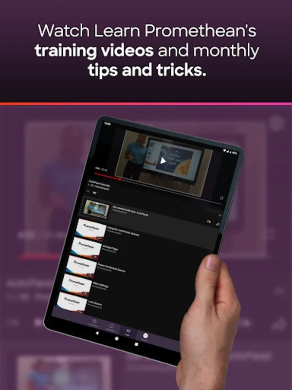 Promethean for Android - Streamline Classroom Tools