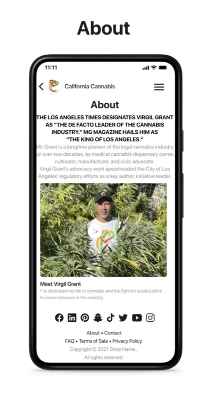 California Cannabis for Android - Discover Premium Cannabis