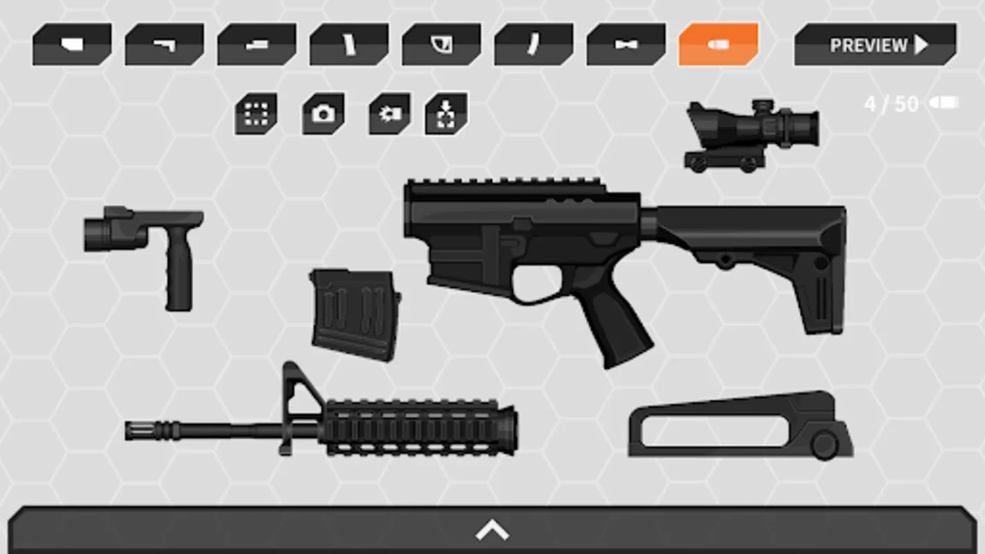 Gun Maker - pimp my weapon for Android - Create and Share Custom Firearms