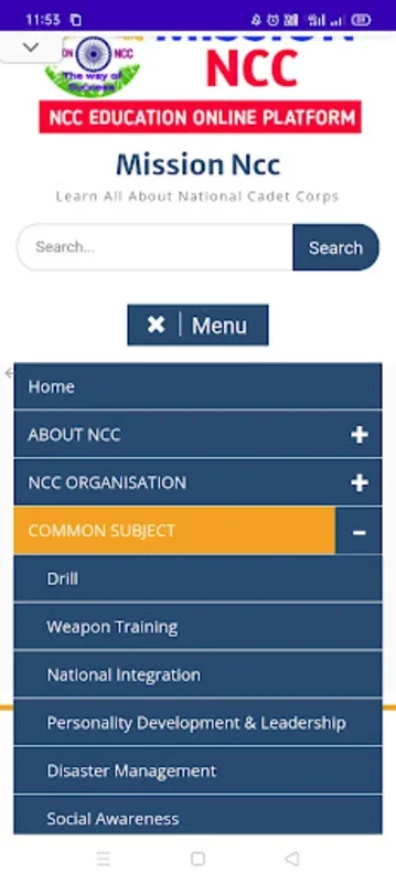 MISSION NCC for Android - A Key to NCC Exam Success