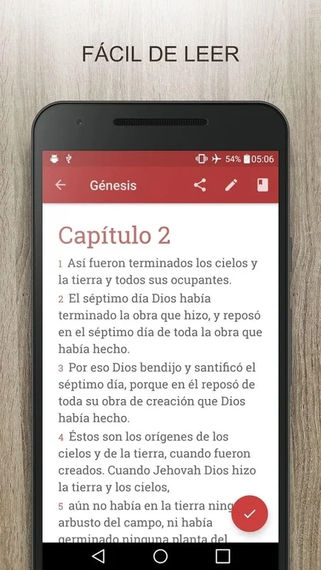 Biblia en Español Moderno for Android - Free Digital Bible App