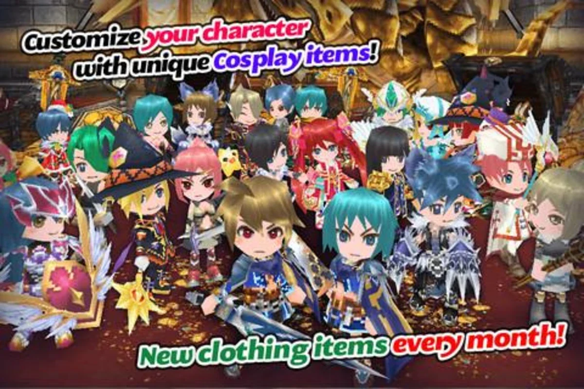 RPG Elemental Knights(3D MMO) for Android - Immerse in Anime-Style Adventure