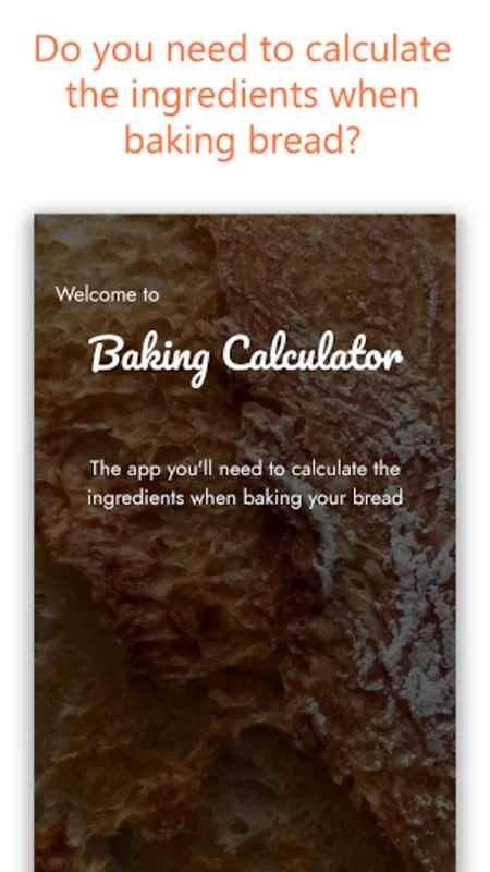 Bread Calculator for Android: Precise Ingredient Ratios