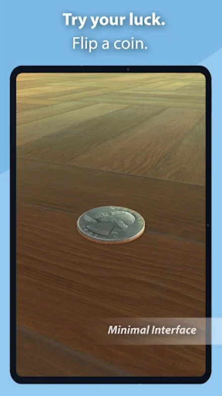 Coin Sim for Android - Immersive 3D Coin Flipping