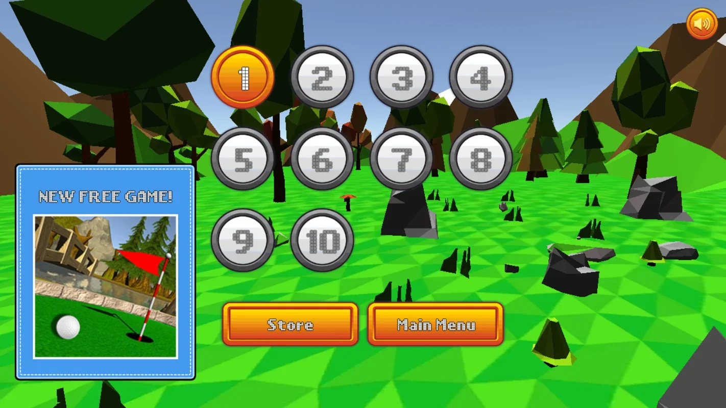 Mini Golf: Retro for Android - Challenging Golf Game