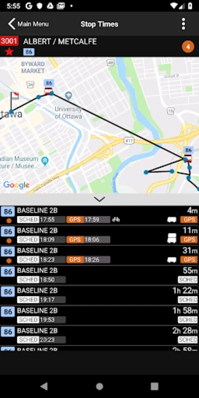 BusBuddy Ottawa for Android - Seamless Transit Experience