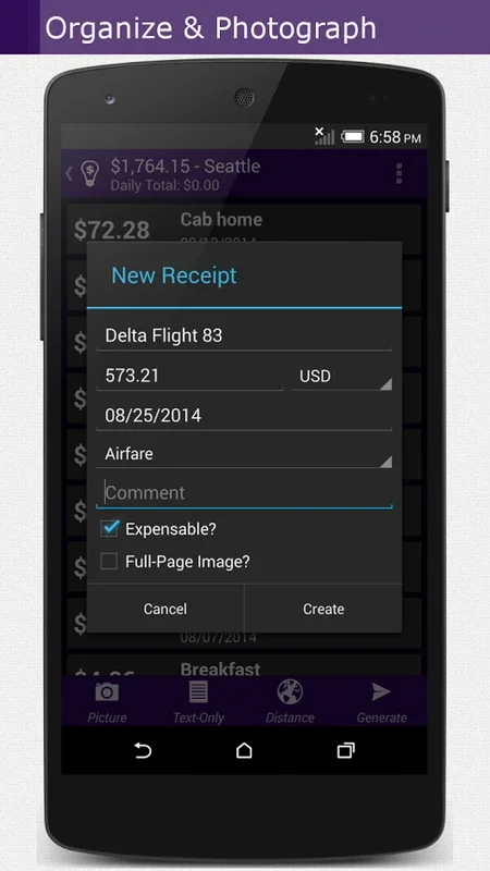 Smart Receipts for Android - Streamline Expense Management