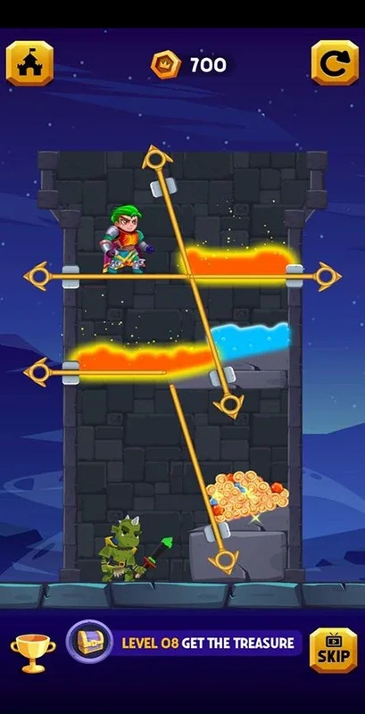 Hero Rescue 2 for Android: Save the Princess with Pin Puzzles