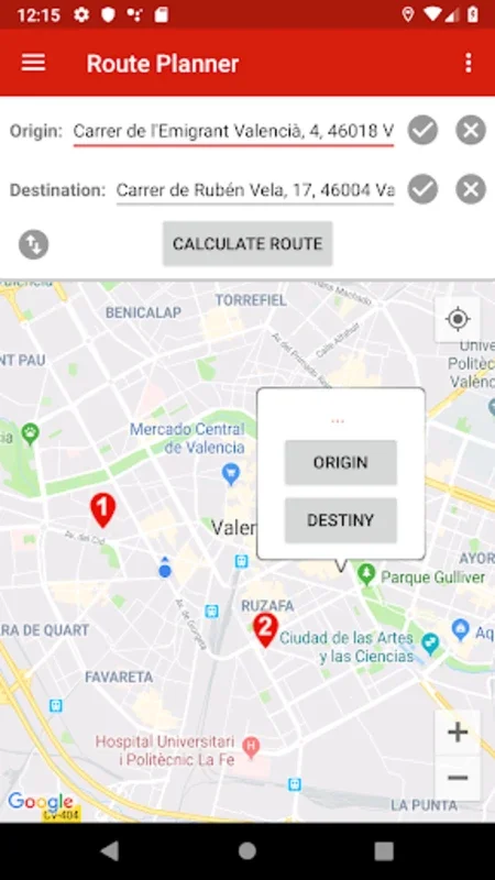 ValenBus: bus in Valencia for Android - Efficient Transit App