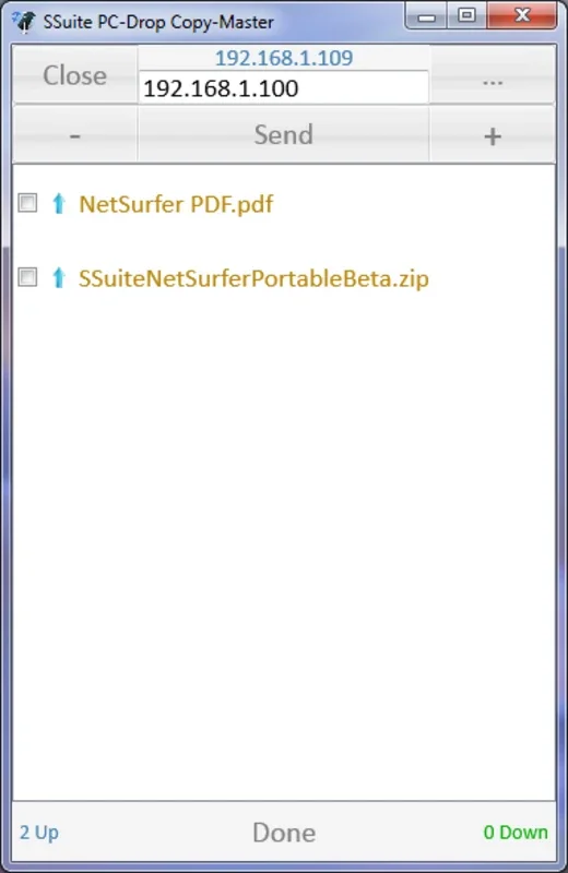 SSuite PCDrop: Android to Windows File Transfer