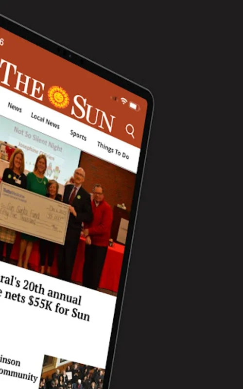 Lowell Sun for Android - Optimized News App